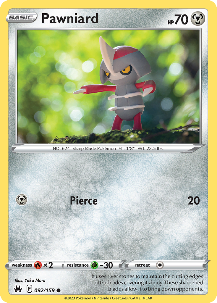 Pawniard 92/159 Common card from Crown Zenith