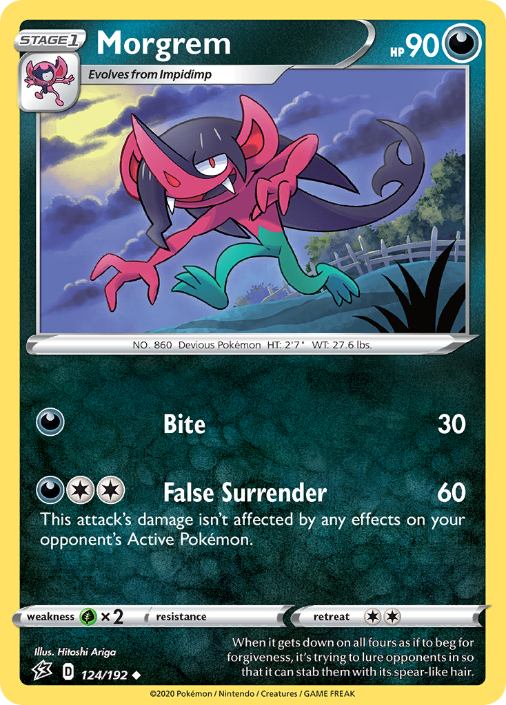 Morgrem 124/192 Uncommon card from Rebel Clash