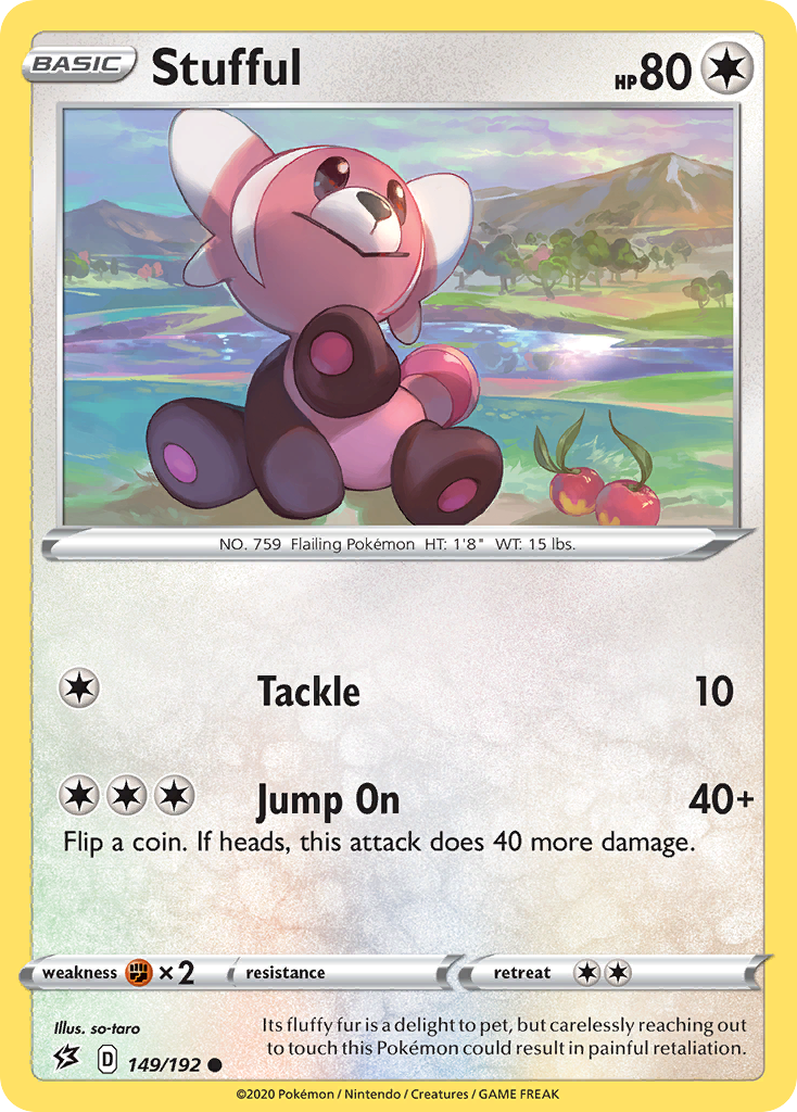 Stufful 149 Common card from Rebel Clash