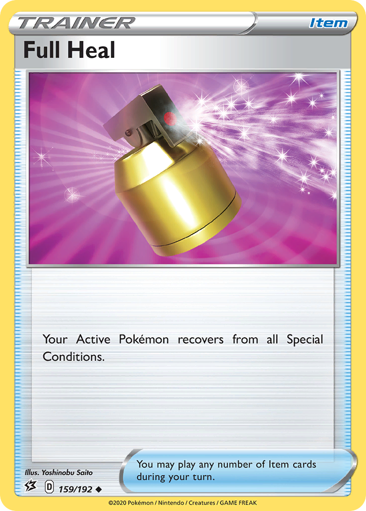 Full Heal 159/192 Uncommon card from Rebel Clash
