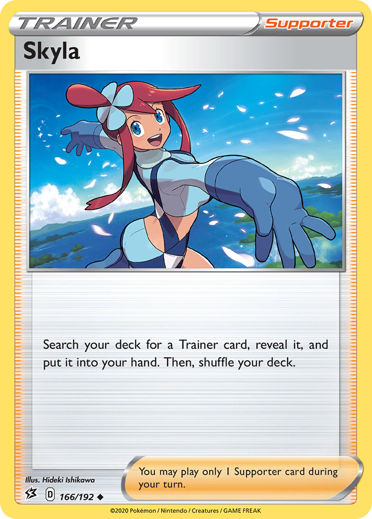 Skyla 166/192 Uncommon card from Rebel Clash