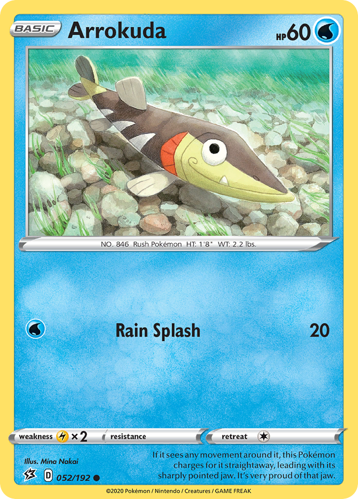 Arrokuda 52 Common card from Rebel Clash
