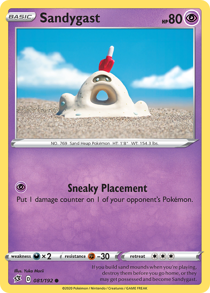 Sandygast 81 Common card from Rebel Clash