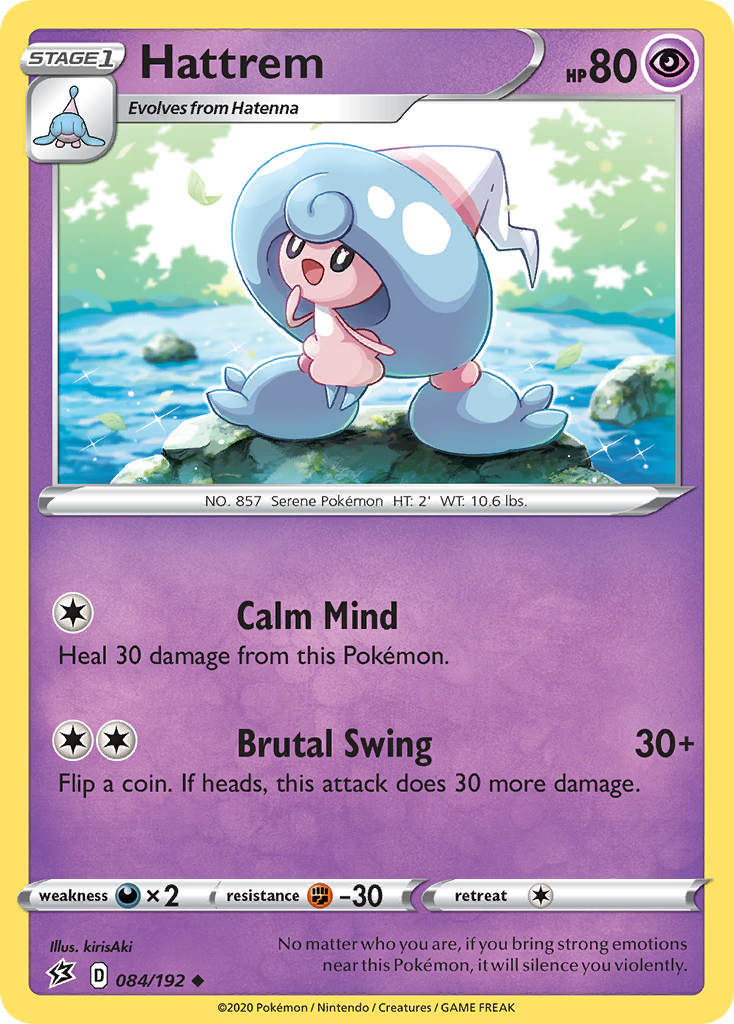 Hattrem 84/192 Uncommon card from Rebel Clash
