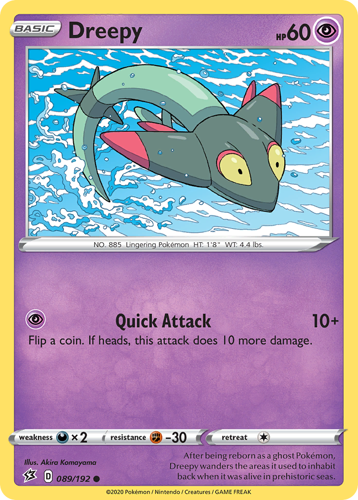 Dreepy 89 Common card from Rebel Clash
