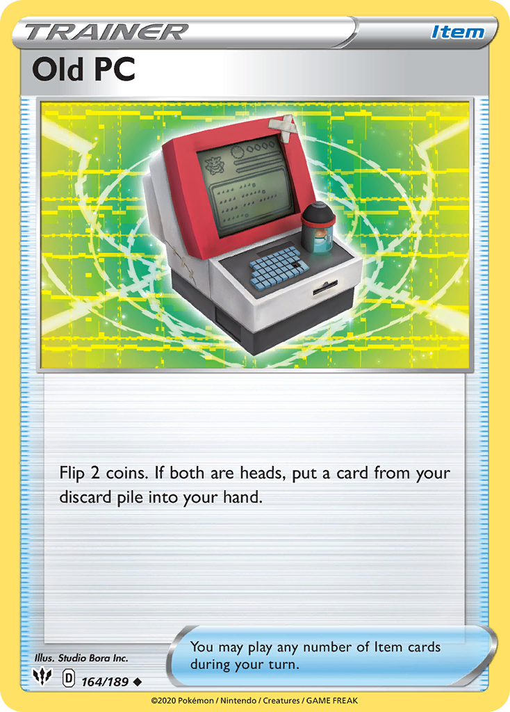 Old PC 164/189 Uncommon card from Darkness Ablaze