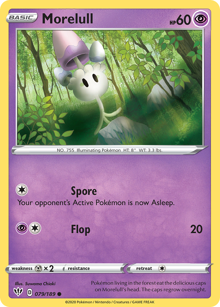 Morelull 79 Common card from Darkness Ablaze