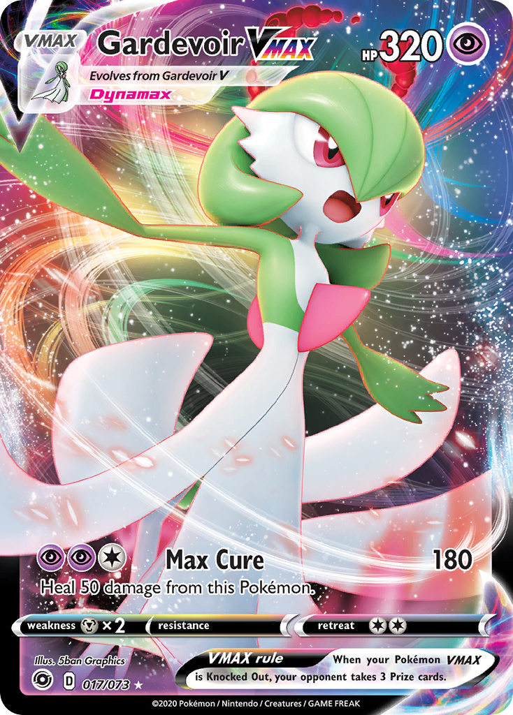 Gardevoir VMAX 17/73 Rare Holo VMAX card from Champion's Path