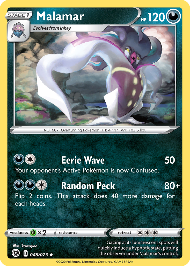 Malamar 45 Uncommon card from Champion's Path