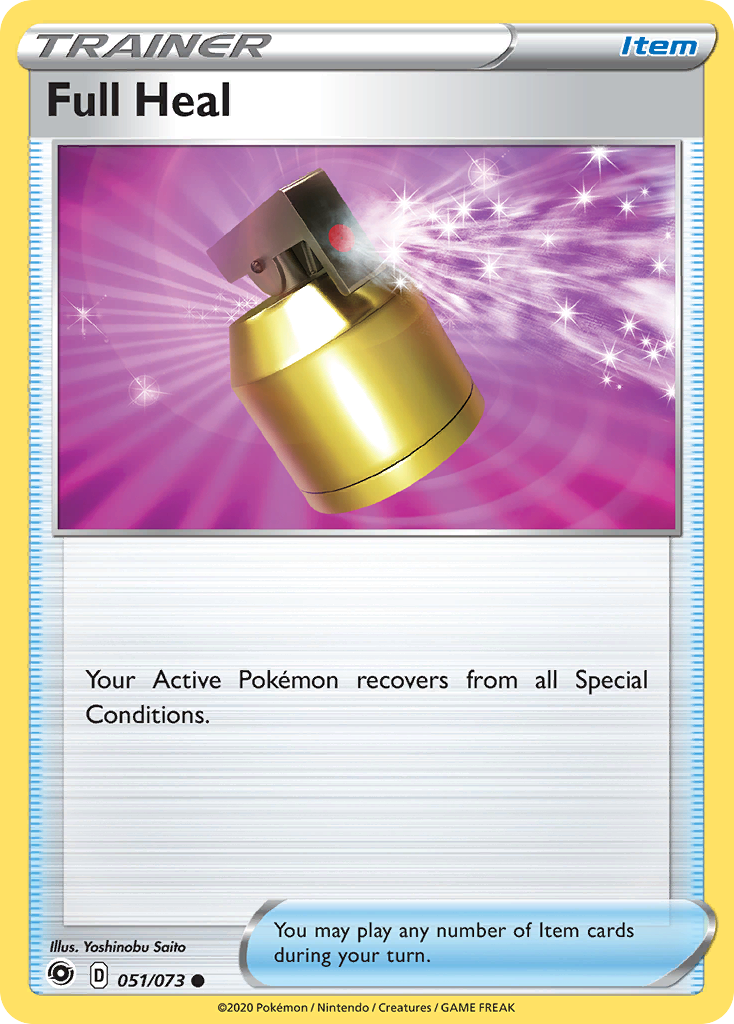 Full Heal 51 Uncommon card from Champion's Path