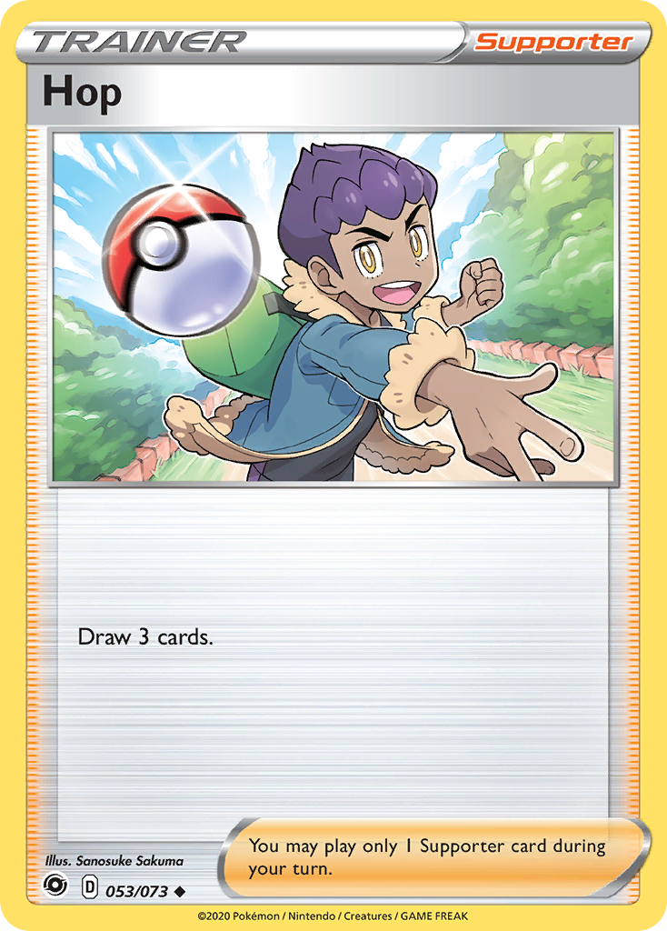 Hop 53 Uncommon card from Champion's Path