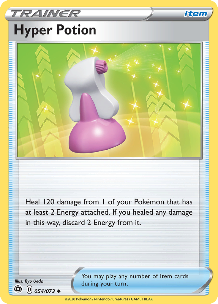 Hyper Potion 54 Uncommon card from Champion's Path