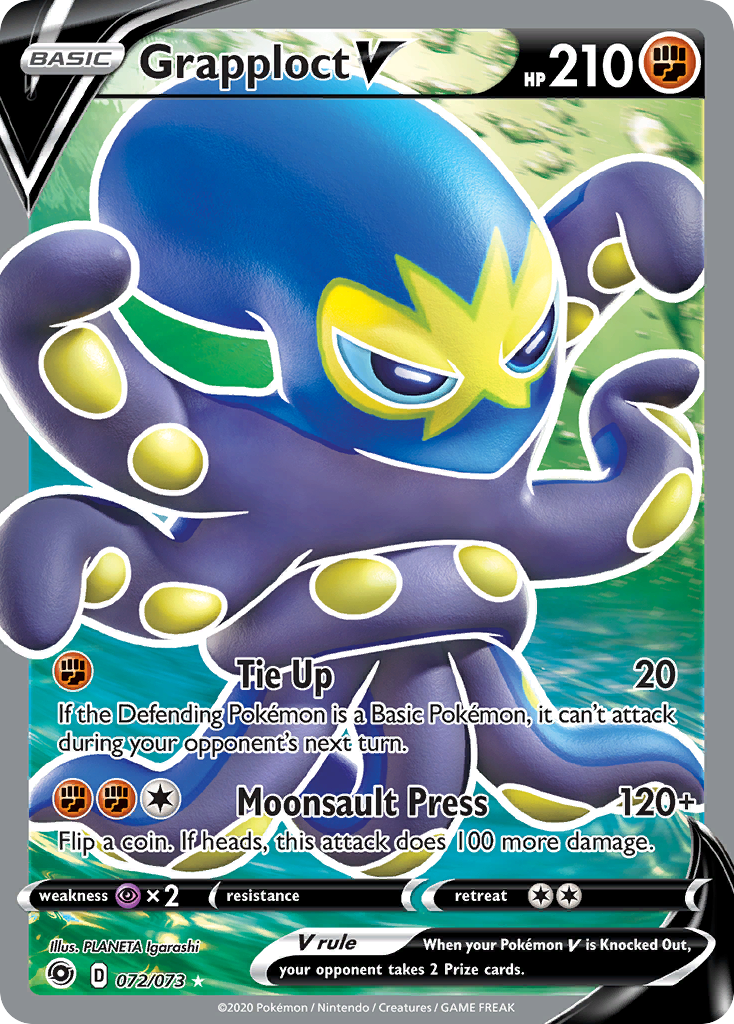 Grapploct V 72 Rare Ultra card from Champion's Path