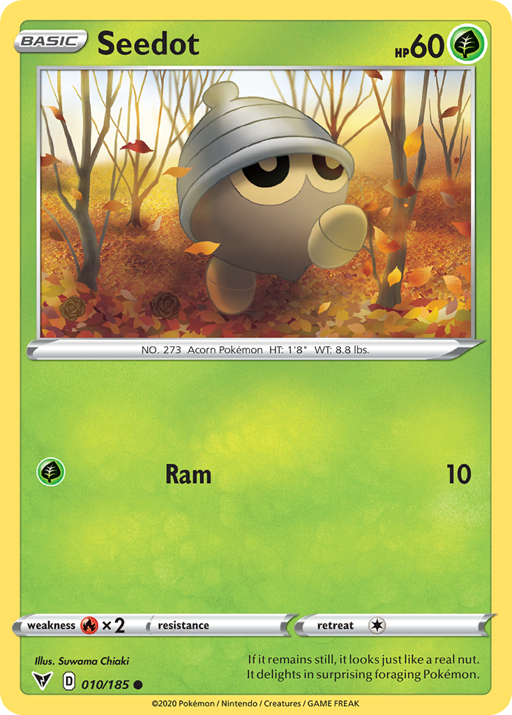 Seedot 10 Common card from Vivid Voltage
