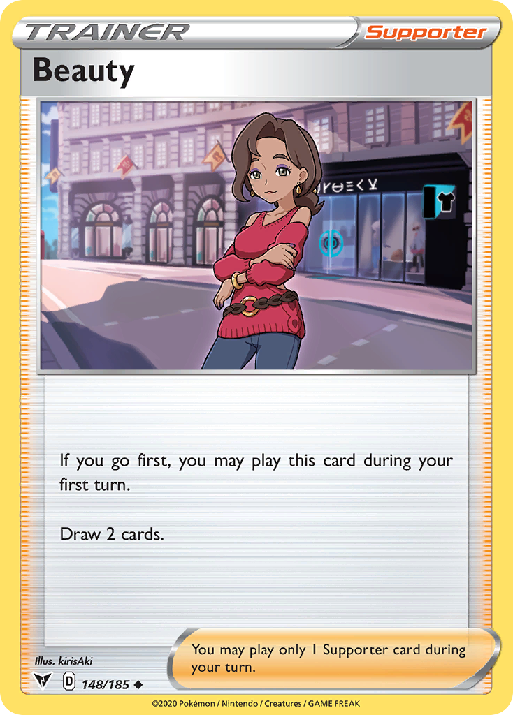 Beauty 148/185 Uncommon card from Vivid Voltage