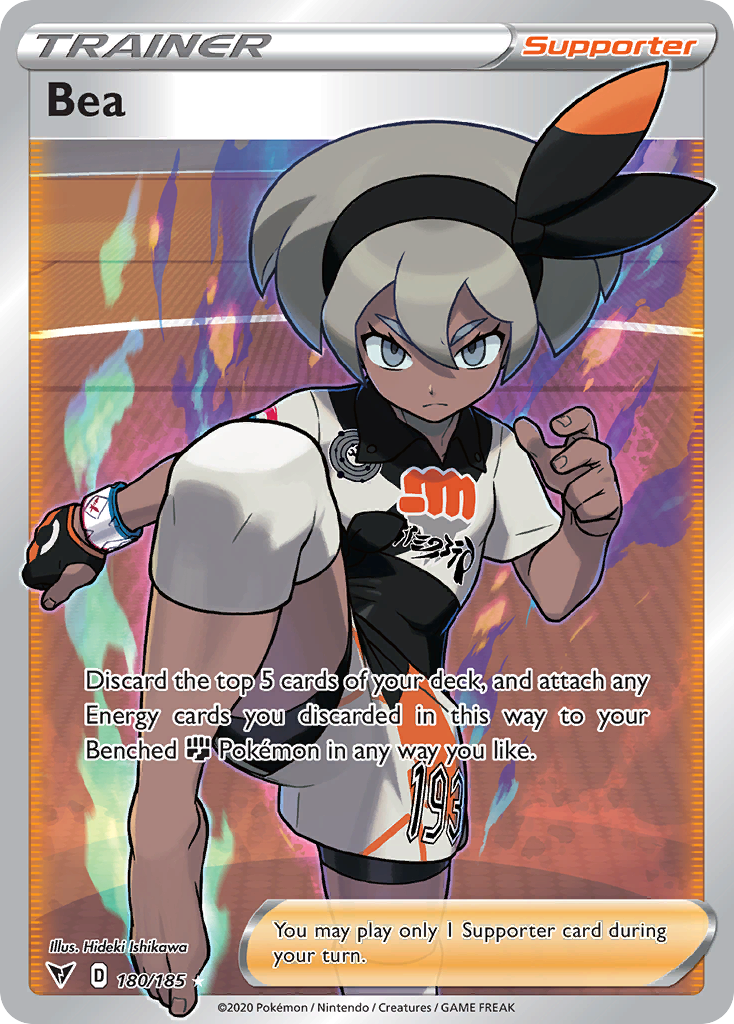 Bea 180 Rare Ultra card from Vivid Voltage