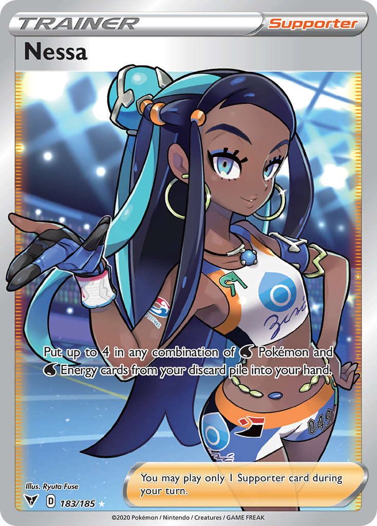 Nessa 183 Rare Ultra card from Vivid Voltage