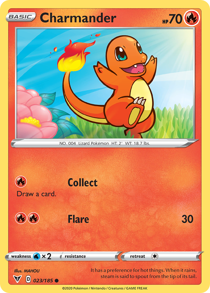 Charmander 23 Common card from Vivid Voltage