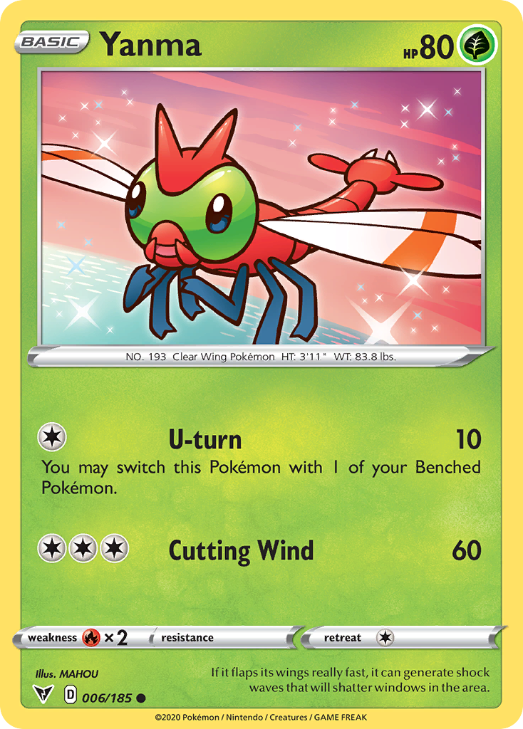 Yanma 6 Common card from Vivid Voltage