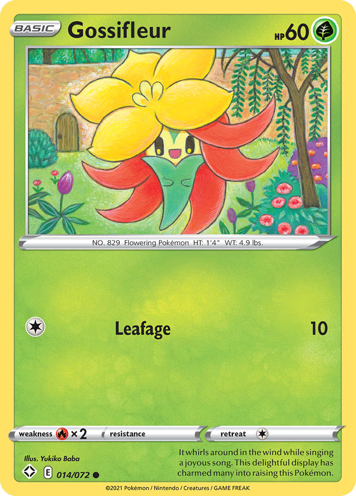 Gossifleur 14 Common card from Shining Fates