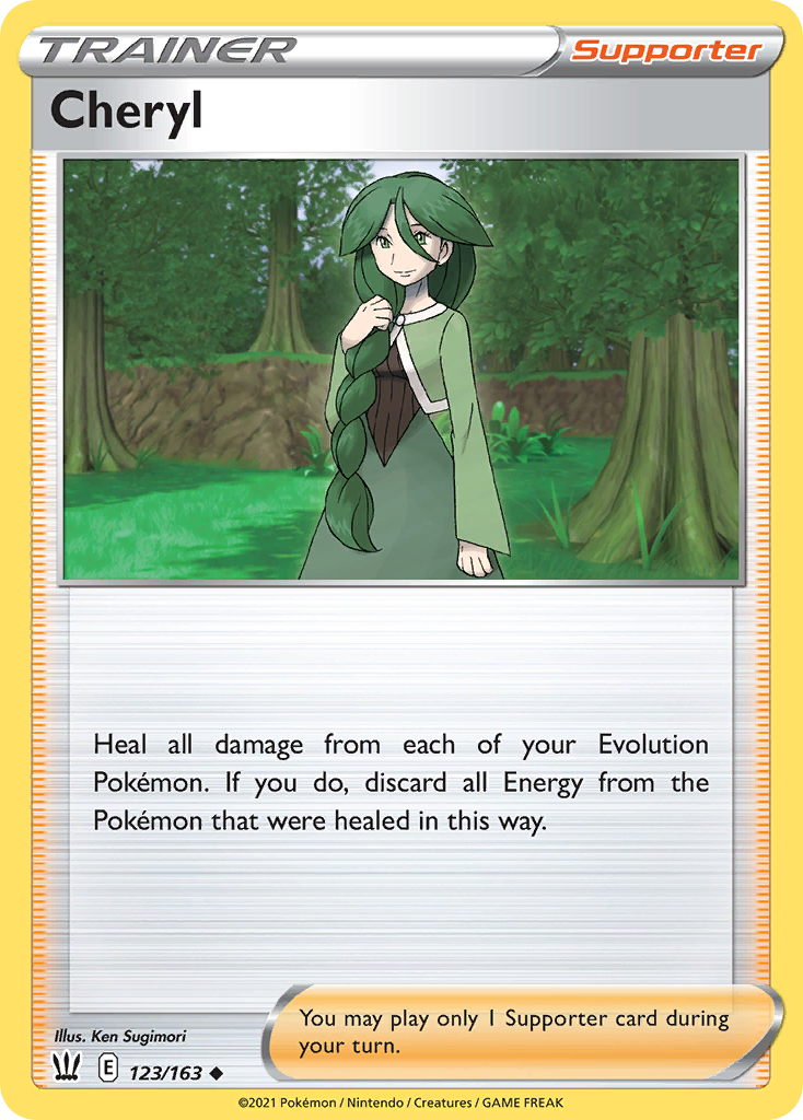 Cheryl 123/163 Uncommon card from Battle Styles
