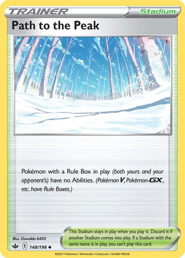 Path to the Peak 148 Uncommon card from Chilling Reign