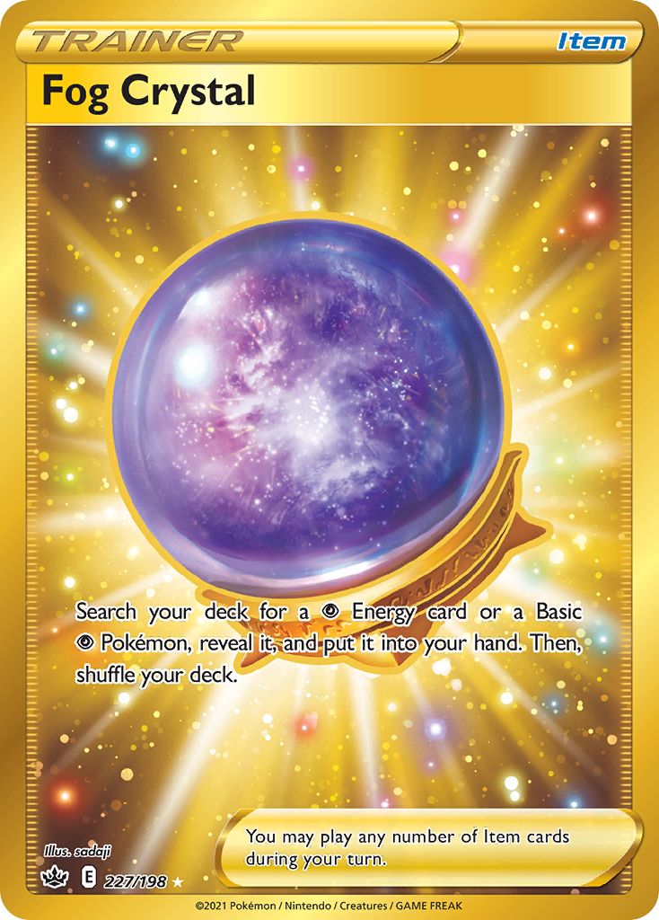 Fog Crystal 227/198 Rare Secret card from Chilling Reign