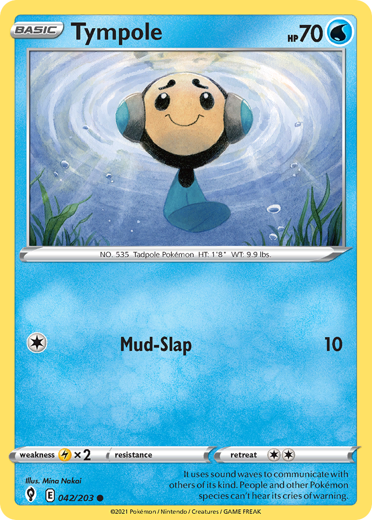 Tympole 42/203 Common card from Evolving Skies