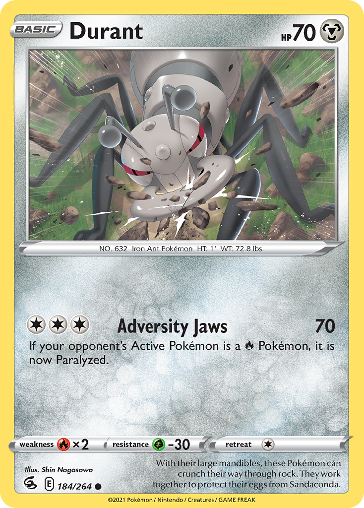 Durant 184/264 Common card from Fusion Strike