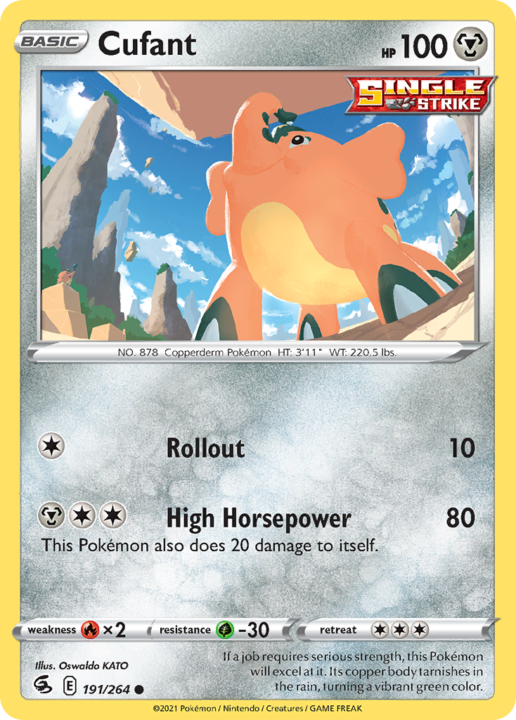 Cufant 191 Common card from Fusion Strike