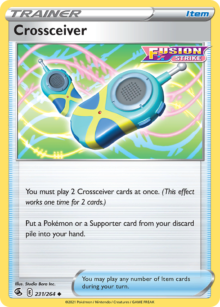 Crossceiver 231 Uncommon card from Fusion Strike
