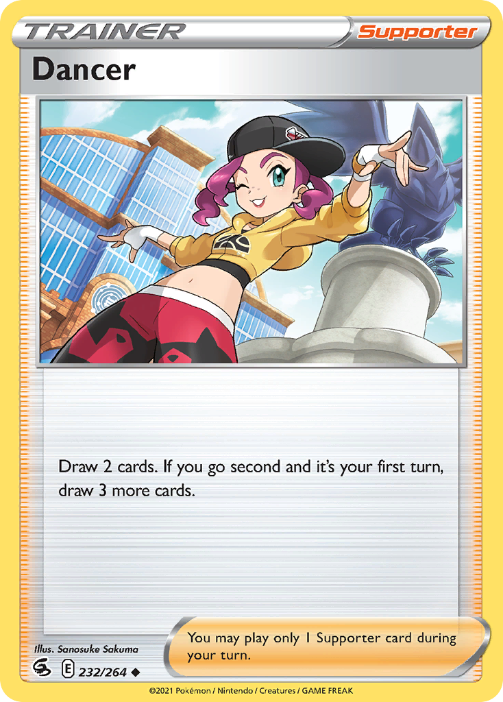 Dancer 232 Uncommon card from Fusion Strike