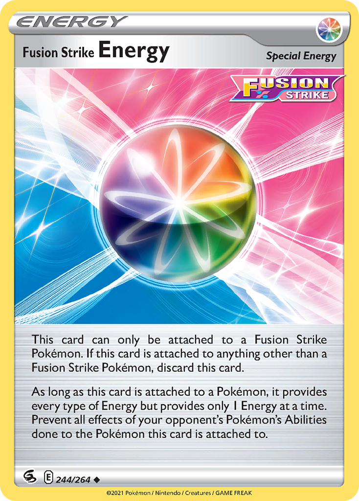 Fusion Strike Energy 244/264 Uncommon card from Fusion Strike