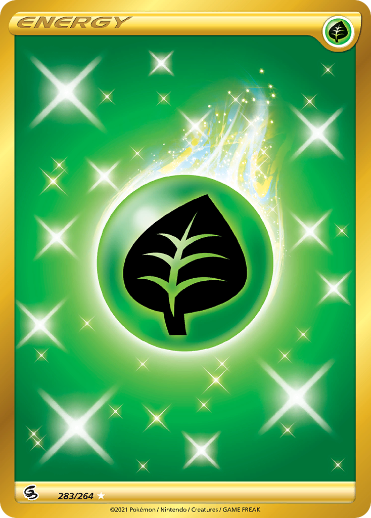 Grass Energy 283/264 Rare Secret card from Fusion Strike