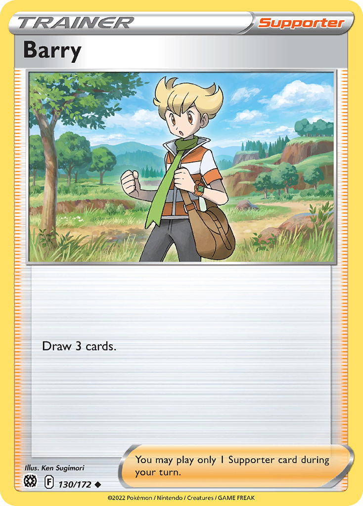 Barry 130 Uncommon card from Brilliant Stars