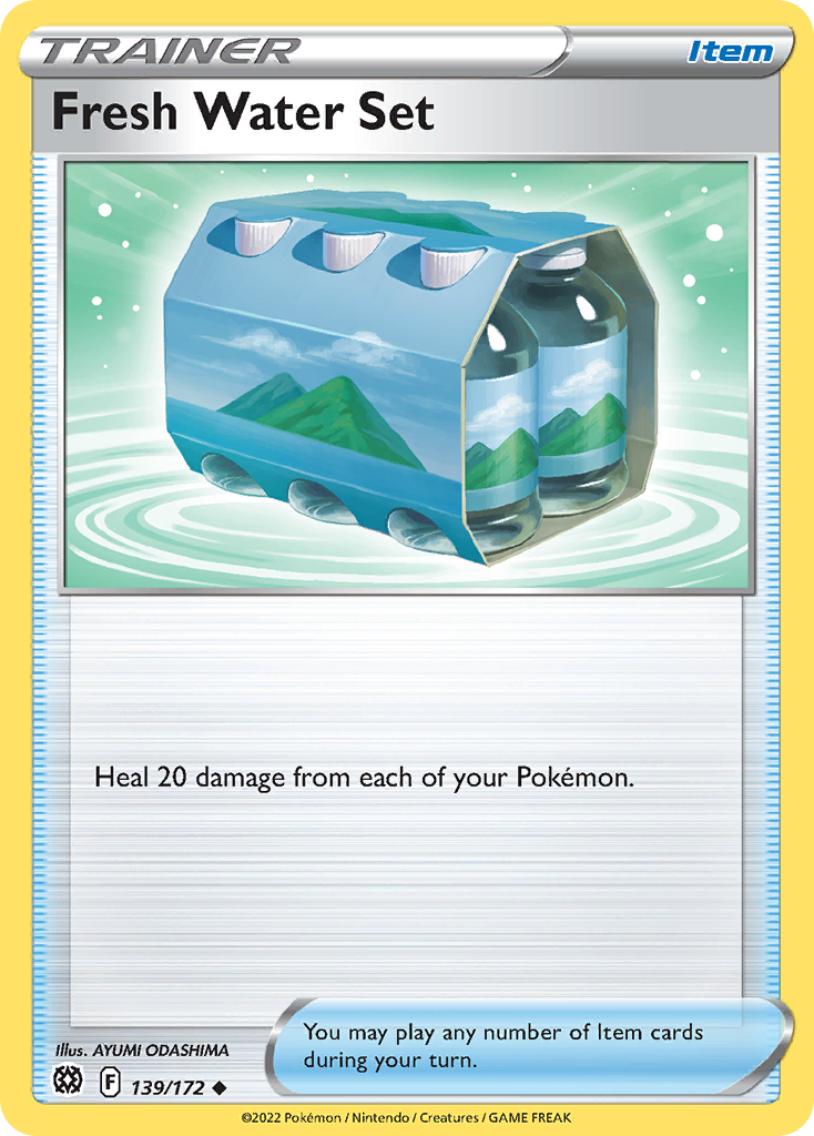 Fresh Water Set 139 Uncommon card from Brilliant Stars