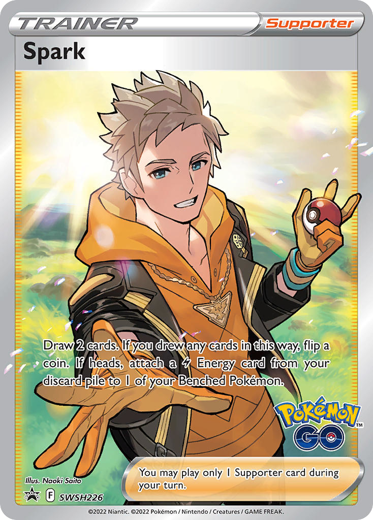Spark SWSH226 Promo card from SWSH Black Star Promos