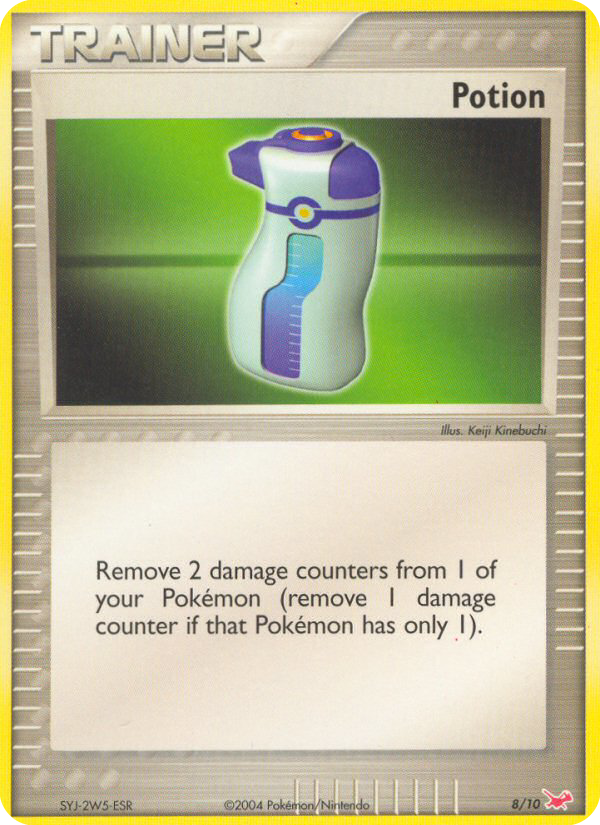 Potion 8/10 Pokemon card from EX Trainer Kit Latias