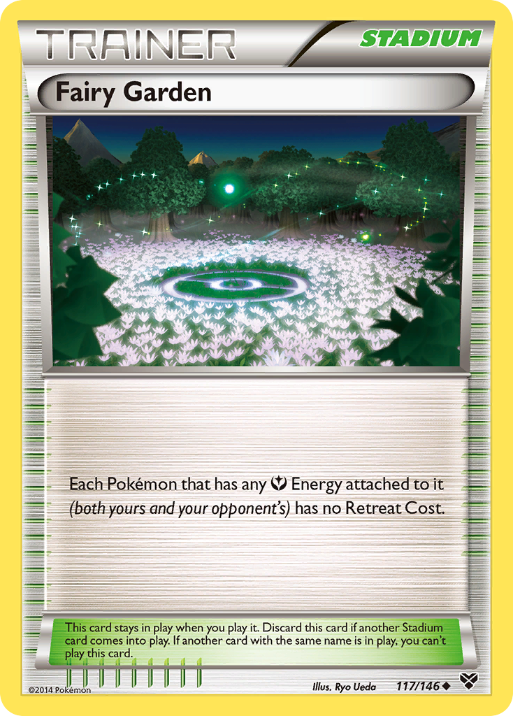 Fairy Garden 117 Uncommon card from XY