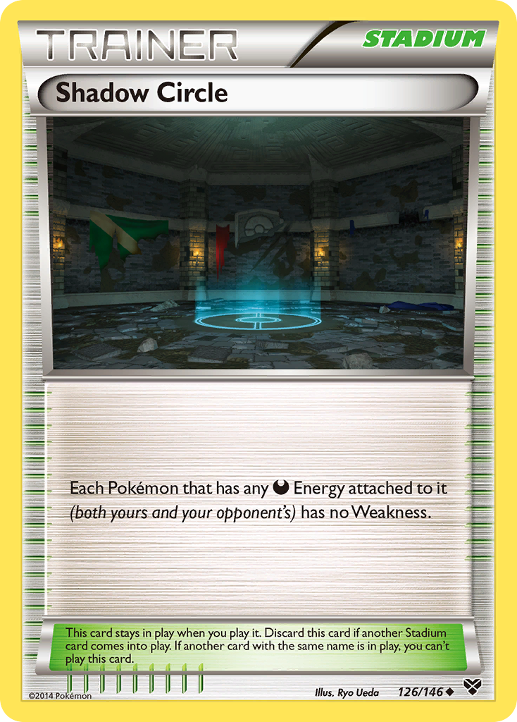 Shadow Circle 126 Uncommon card from XY