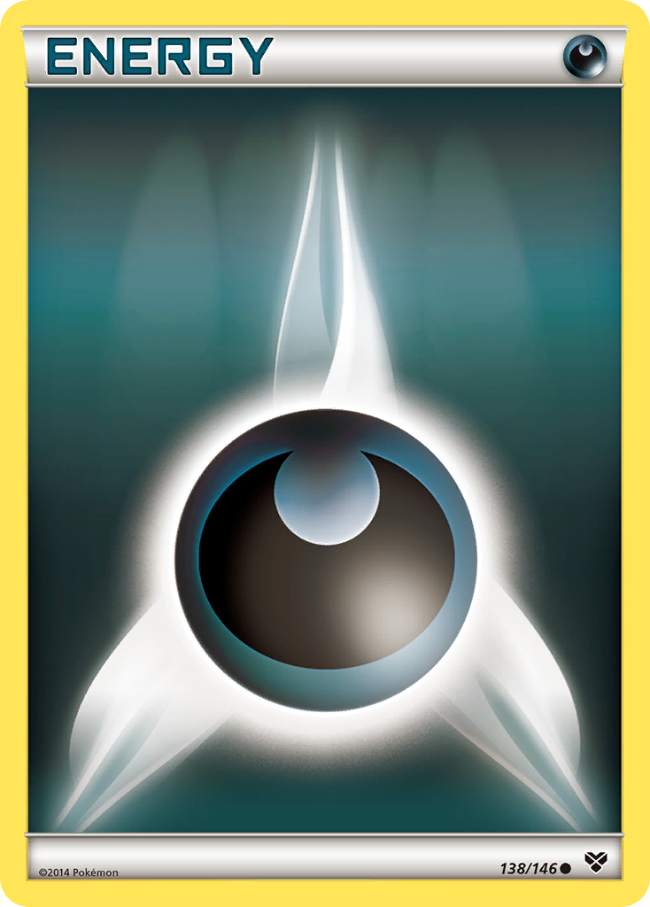 Darkness Energy 138 Common card from XY