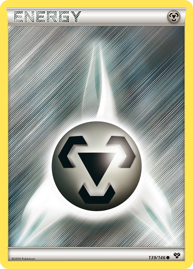 Metal Energy 139/146 Common card from XY