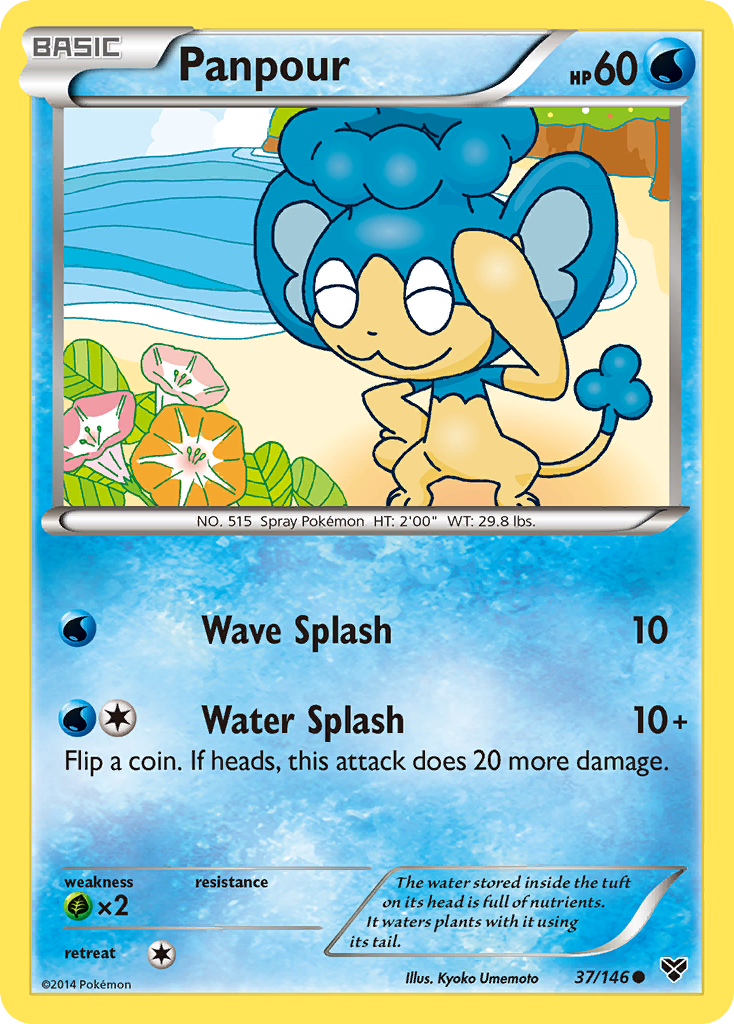 Panpour 37 Common card from XY