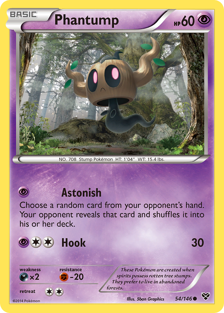 Phantump 54/146 Common card from XY