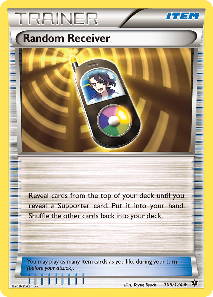 Random Receiver 109 Uncommon card from Fates Collide