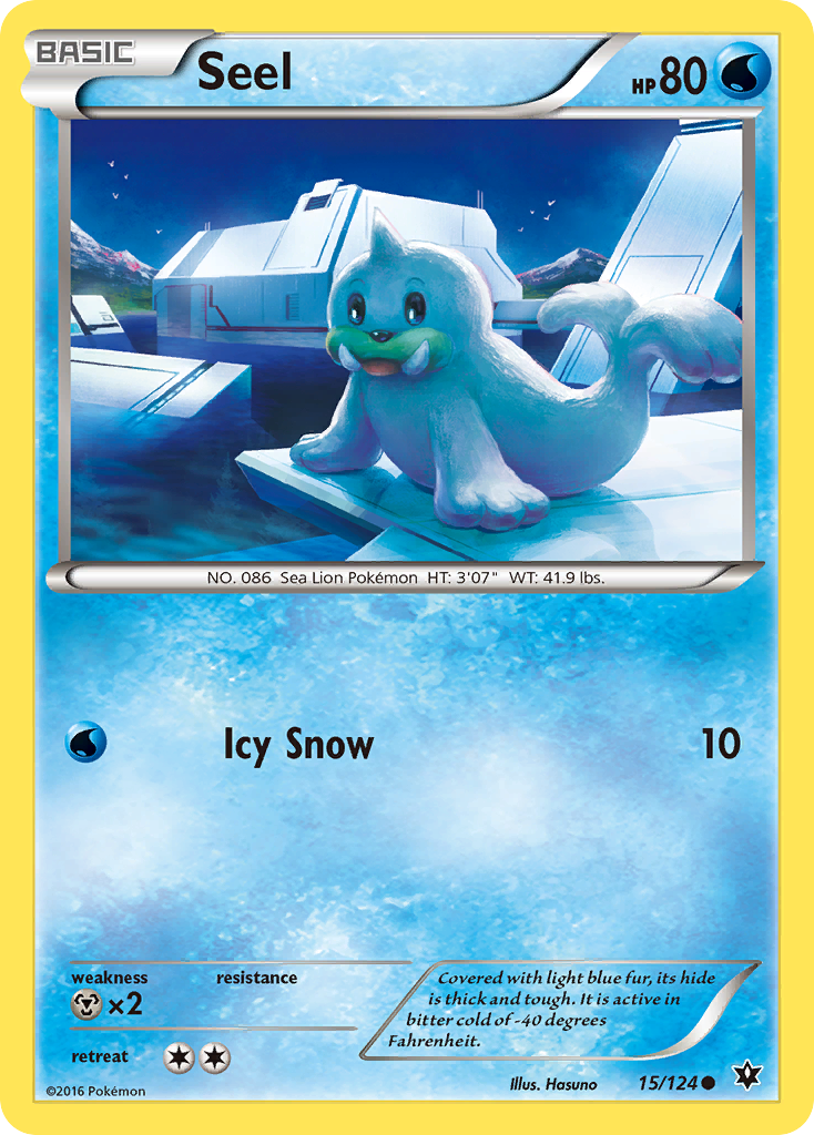 Seel 15 Common card from Fates Collide