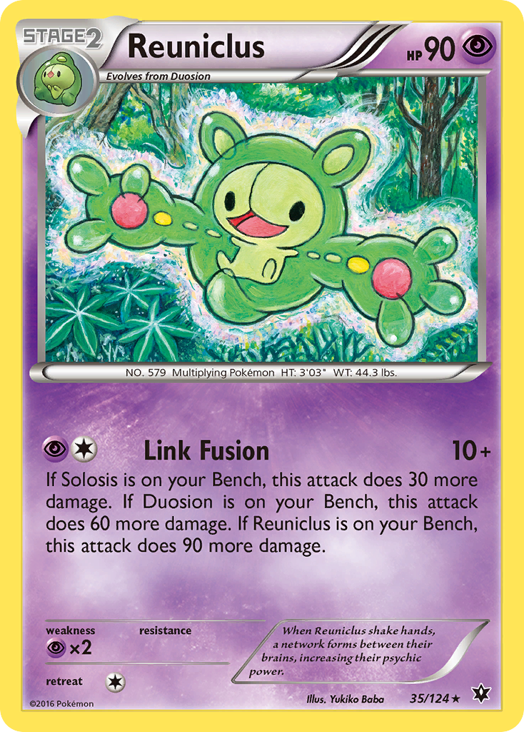 Reuniclus 35 Rare card from Fates Collide