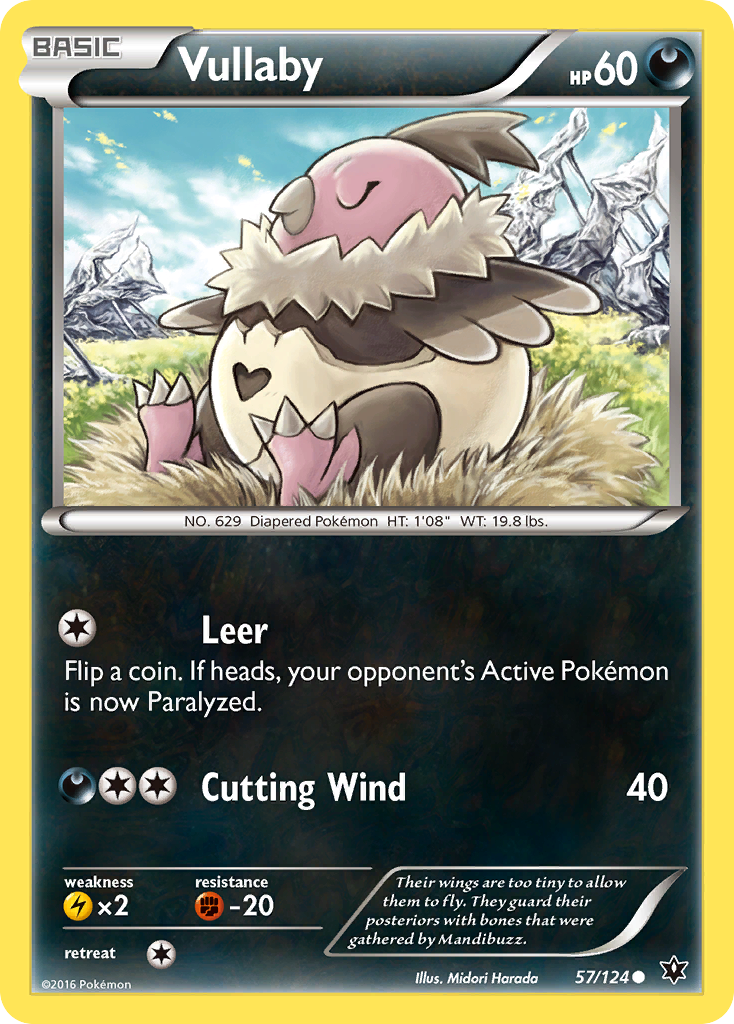 Vullaby 57 Common card from Fates Collide