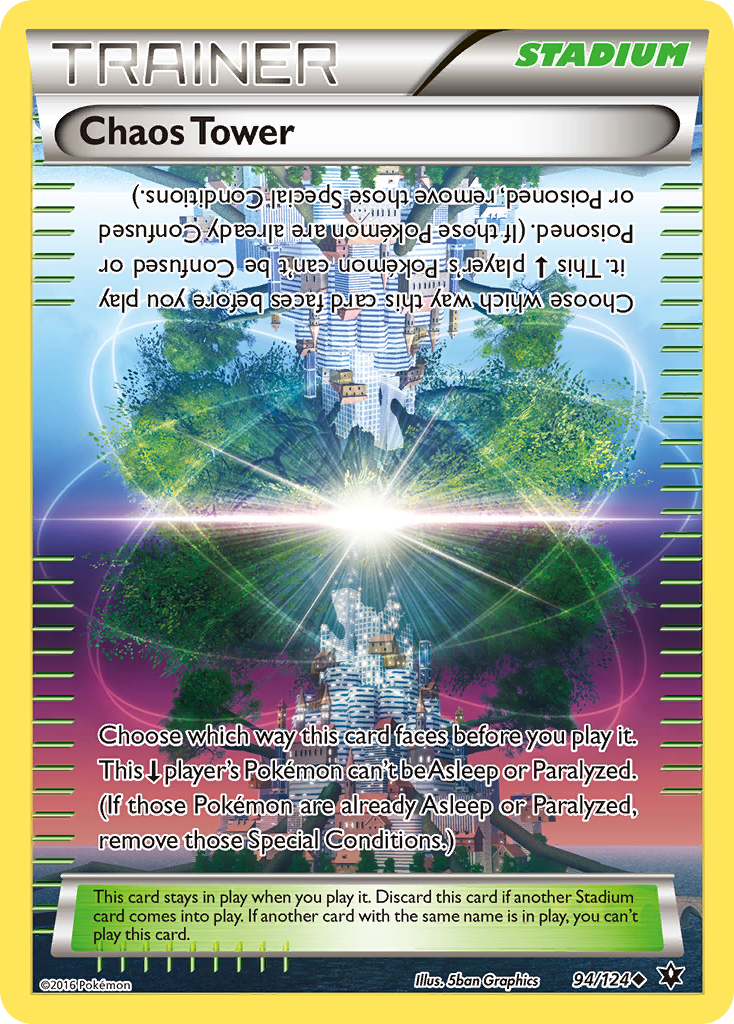 Chaos Tower 94/124 Uncommon card from Fates Collide