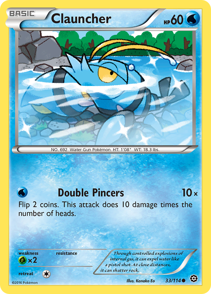 Clauncher 33 Common card from Steam Siege